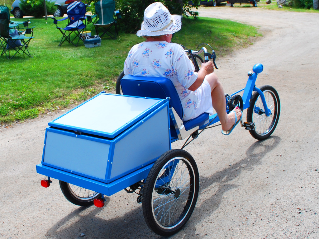 LodeRunner Utility Trike - cargo capacity